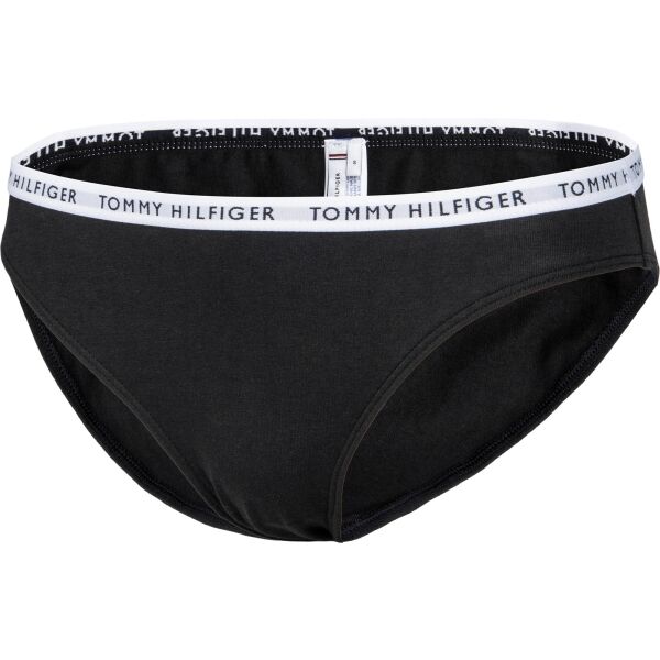 Tommy Hilfiger 3P BIKINI Černá L - Dámské kalhotky Tommy Hilfiger