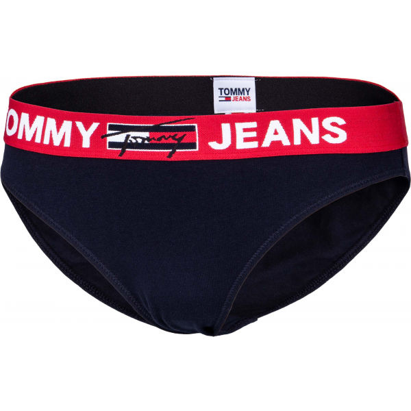 Tommy Hilfiger BIKINI Tmavě modrá XS - Dámské kalhotky Tommy Hilfiger