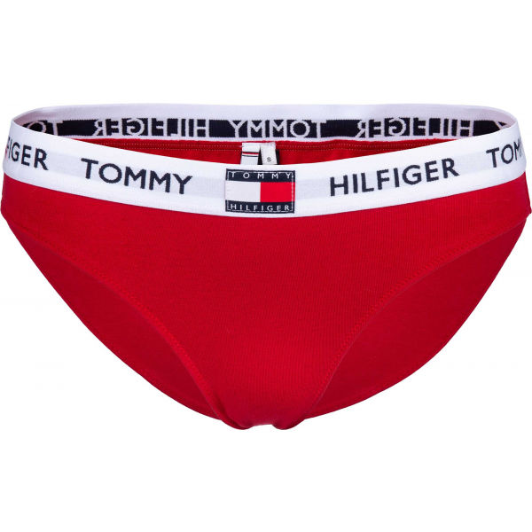 Tommy Hilfiger BIKINI červená S - Dámské kalhotky Tommy Hilfiger