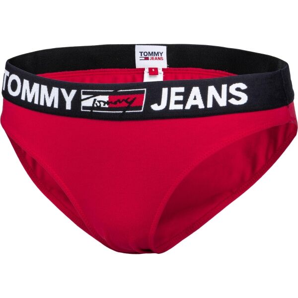 Tommy Hilfiger BIKINI Červená XL - Dámské kalhotky Tommy Hilfiger
