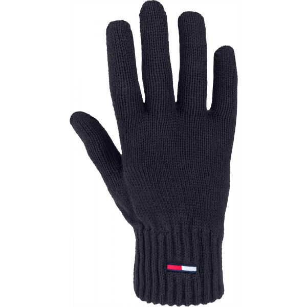 Tommy Hilfiger TJM BASIC GLOVES Černá UNI - Pánské rukavice Tommy Hilfiger
