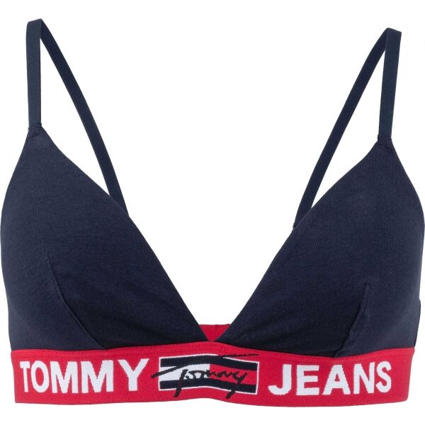 Tommy Hilfiger TRIANGLE BRALETTE UN Tmavě modrá S - Dámská podprsenka Tommy Hilfiger