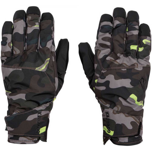 Volcom CP2 GORE-TEX Černá XL - Pánské zimní rukavice Volcom