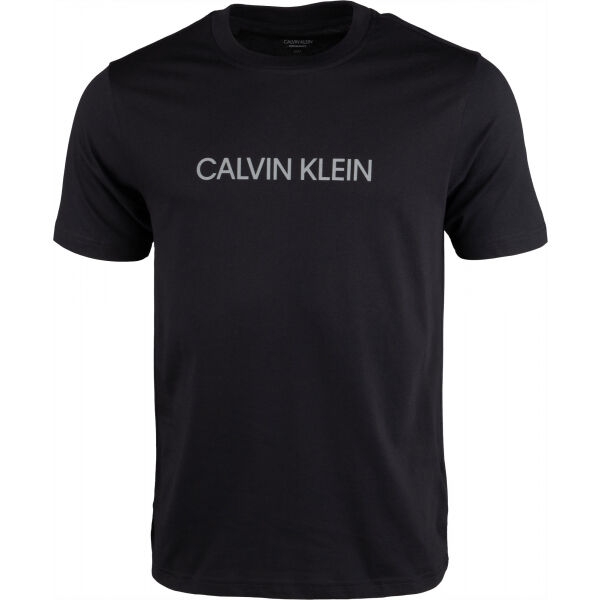 Calvin Klein S/S T-SHIRT Černá S - Pánské tričko Calvin Klein