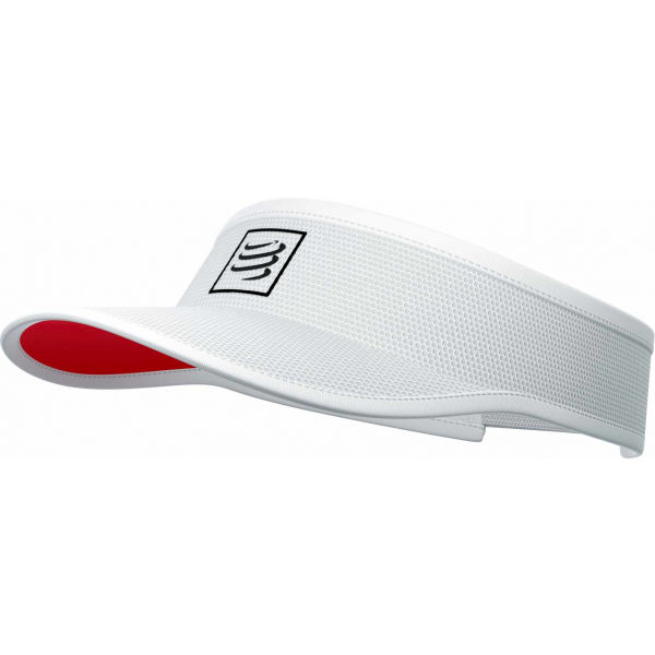 Compressport VISOR Bílá  - Běžecký kšilt Compressport