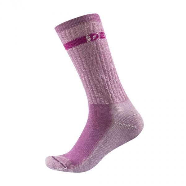 Devold OUTDOOR MEDIUM WOMAN SOCK růžová 35-37 - Dámské sportovní ponožky Devold