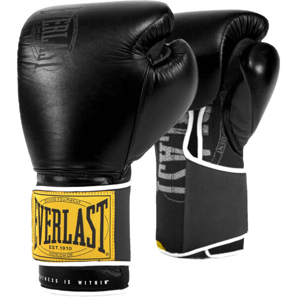 Everlast CLASSIC TRAINING GLOVES Černá 14 - Boxerské rukavice Everlast