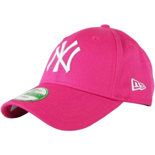 New Era 9FORTY KID MLB LEAGUE BASIC NEYYAN LS růžová YOUTH - Dívčí klubová kšiltovka New Era