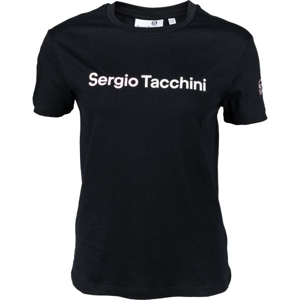 Sergio Tacchini ROBIN WOMAN Černá L - Dámské tričko Sergio Tacchini