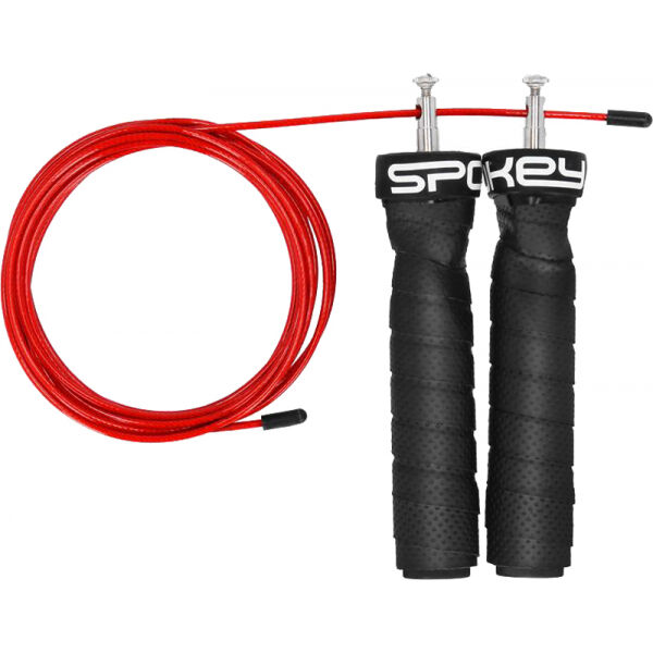Spokey PUMP PRO Černá 300 - Švihadlo se závažím Spokey