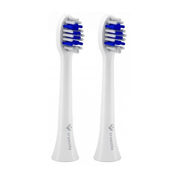 TRUE LIFE SONICBRUSH COMPACT HEADS WHITEN Bílá  - Náhradní hlavice pro sonický kartáček TRUE LIFE