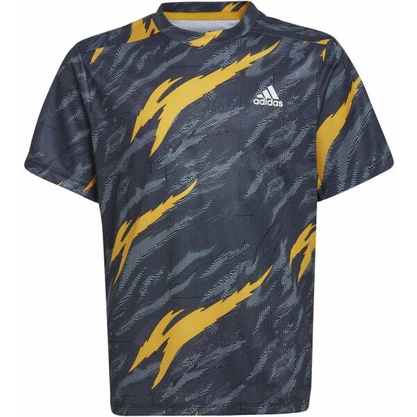 adidas D4S AOP TEE Chlapecké sportovní tričko