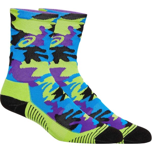 Asics COLOR CAMO RUN CREW SOCK Dámské sportovní ponožky