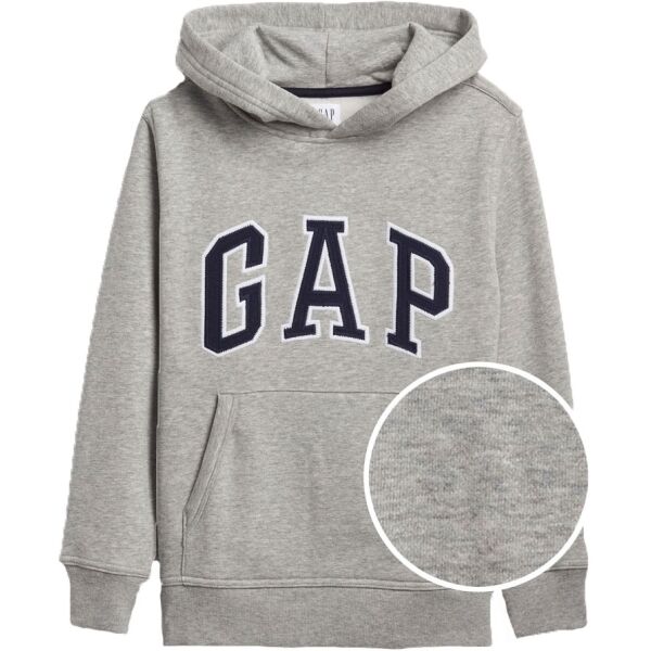 GAP V-NEW CAMPUS LOGO HOOD Chlapecká mikina