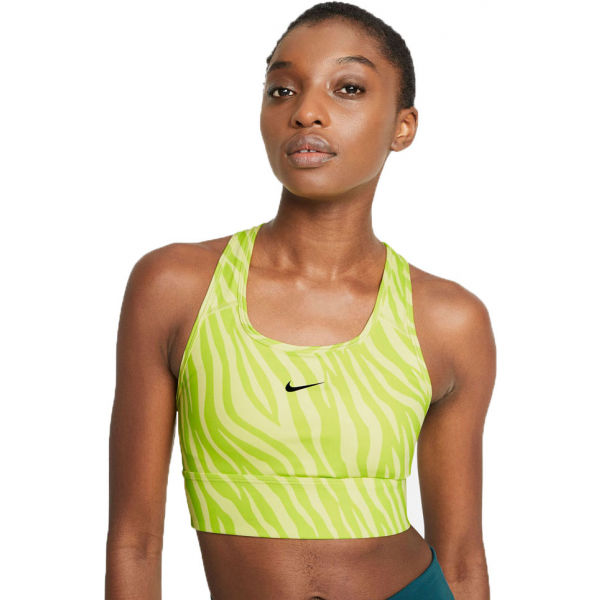 Nike SWOOSH ICONCLASH BRA SP21 NEO Dámská sportovní podprsenka
