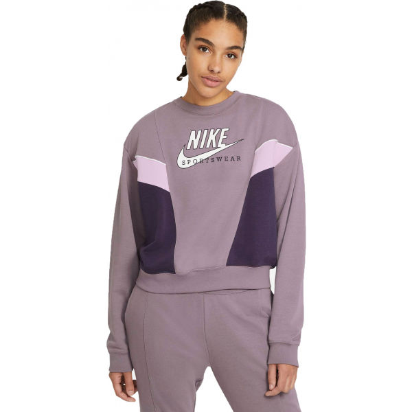 Nike NSW HERITAGE CREW FLC W Dámská mikina