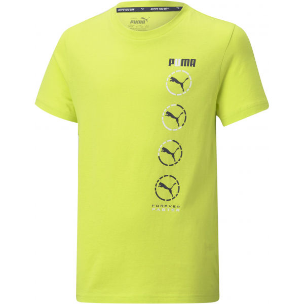 Puma ACTIVE SPORTS GRAPHIC TEE Dětské tričko