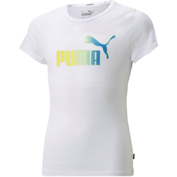 Puma ESS+BLEACH LOGO TEE Dámské triko