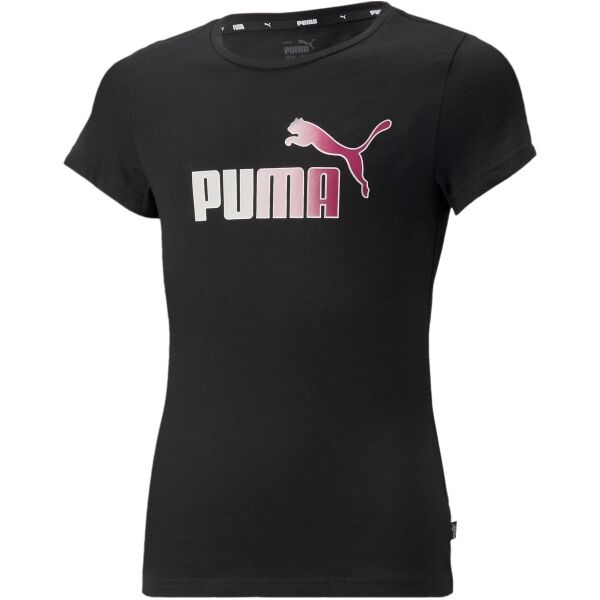 Puma ESS+BLEACH LOGO TEE Dámské triko