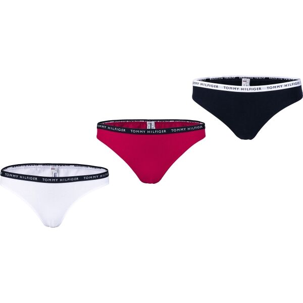 Tommy Hilfiger 3P THONG Dámská tanga