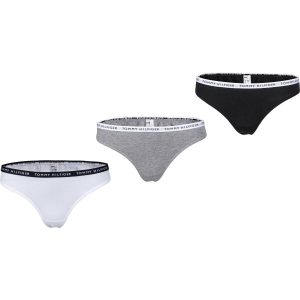 Tommy Hilfiger 3P THONG Dámská tanga