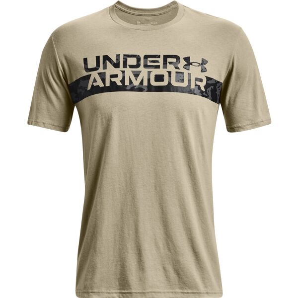 Under Armour CAMO CHEST STRIPE SS Pánské tričko s krátkým rukávem