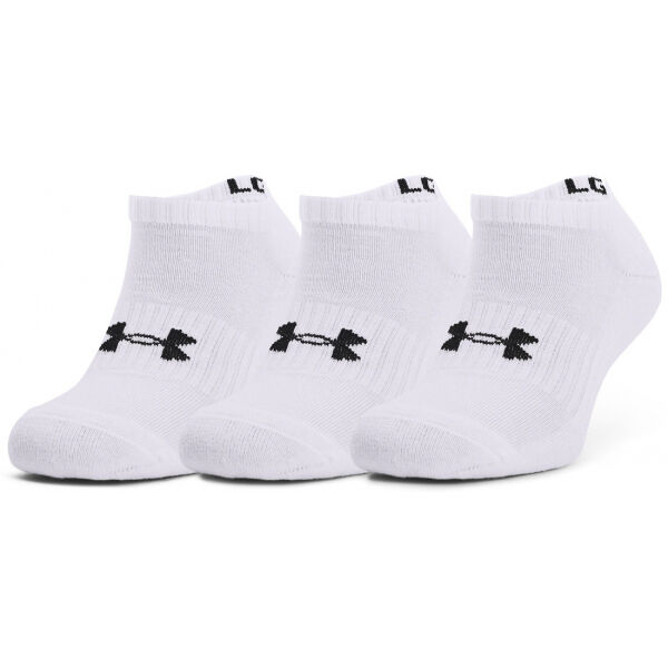 Under Armour CORE NO SHOW 3PK Pánské nízké ponožky