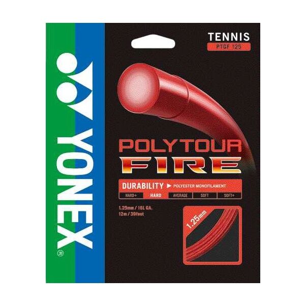 Yonex POLY TOUR FIRE 125 Tenisový výplet