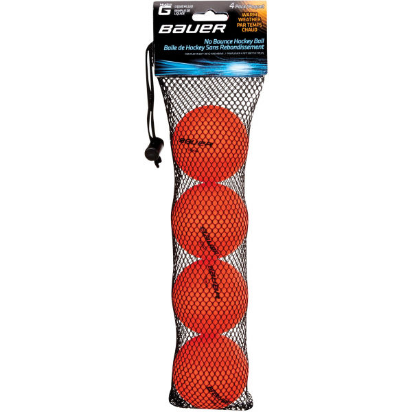 Bauer HOCKEY BALL WARM 4 PK Hokejové míčky