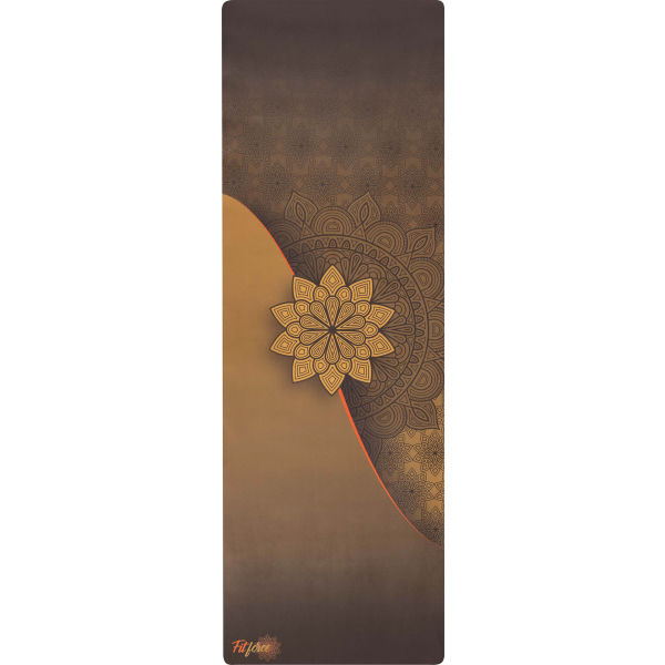Fitforce YOGA MAT PRO Semišová yoga podložka