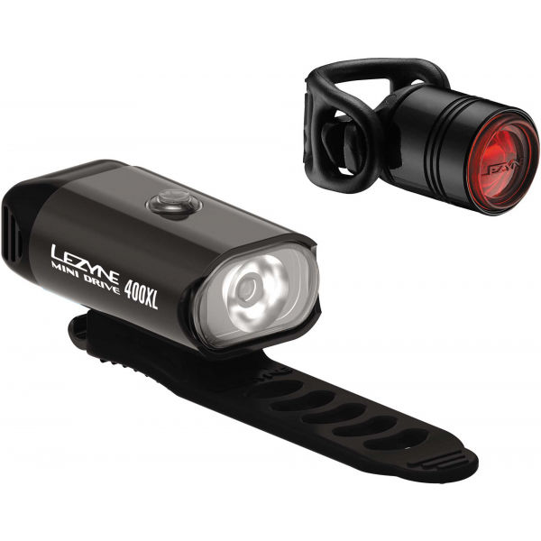 Lezyne MINI DRIVE 400 / FEMTO DRIVE Sada světel na kolo