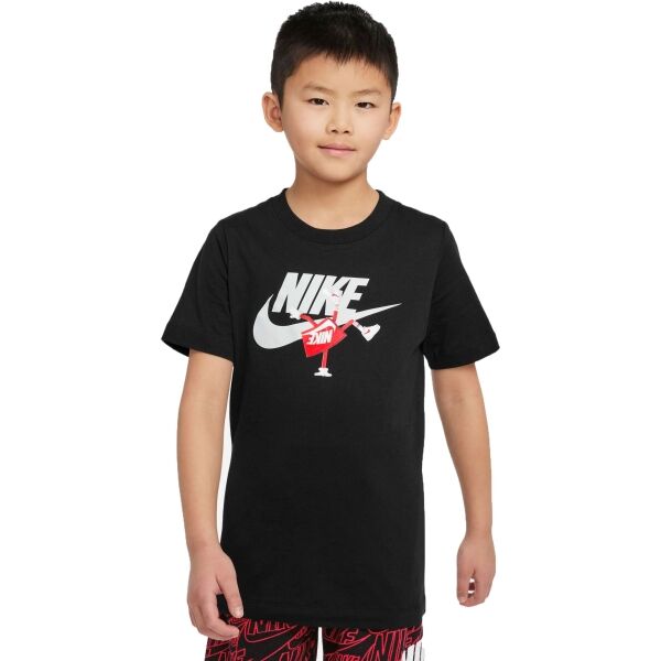 Nike NSW TEE FUTURA BOXY SP22 B Chlapecké tričko
