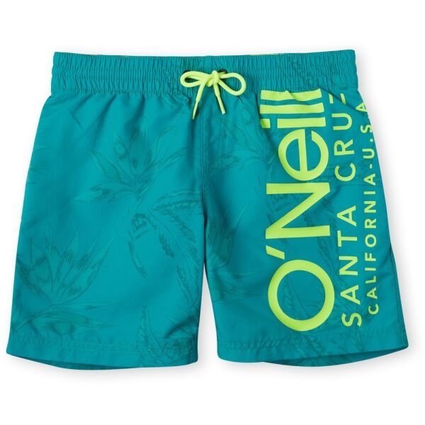 O'Neill CALI FLORAL SHORTS Chlapecké koupací šortky