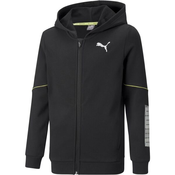 Puma ACTIVE SPORTS FULL-ZIPP HOODIE TR B Dětská mikina