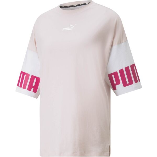 Puma POWER COLORBLOCK TEE Dámské triko