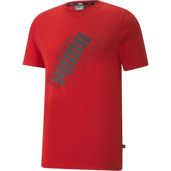 Puma POWER LOGO TEE Pánské triko