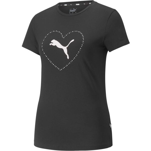 Puma VALENTINE´S DAY GRAPHIC TEE Dámské triko