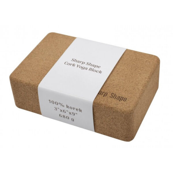 SHARP SHAPE CORK YOGA BLOCK Jóga blok