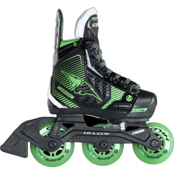 Bauer MISSION RH LIL´ RIPPER ADJ SKATE YTH Dětské Inline brusle