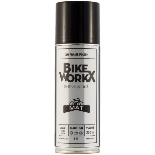 Bikeworkx SHINE STAR MAT 200ml Leštěnka na matné rámy