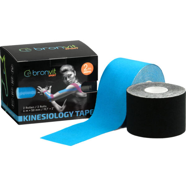 BronVit SPORT KINESIO TAPE SET 5CM X 6 M Set kinesiologických tejpů