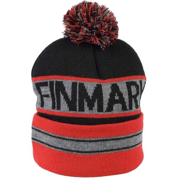 Finmark ZIMNÍ ČEPICE Zimní pletená čepice
