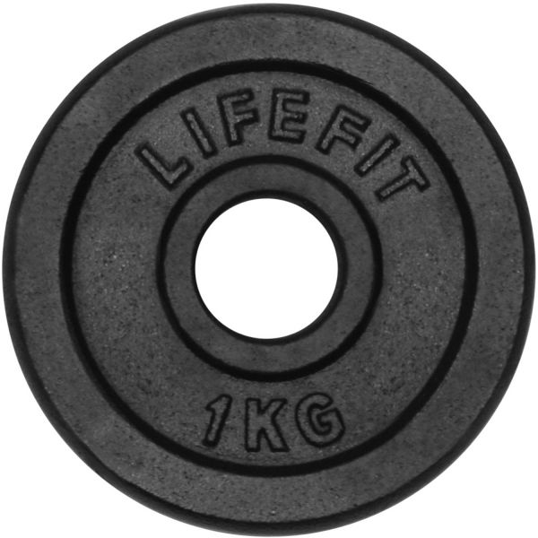 Lifefit KOTOUC 1KG 30MM Nakládací kotouč