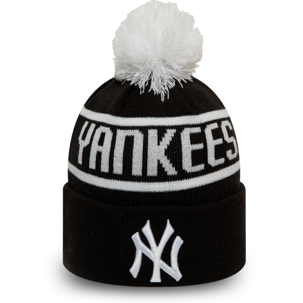 New Era BLB BOBBLE KNIT NEW YORK YANKEES Pánská klubová zimní čepice