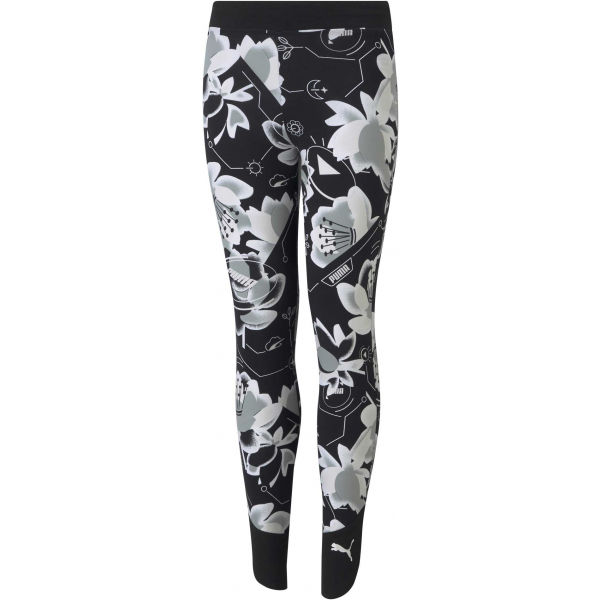 Puma ALPHA AOP LEGGINGS Dívčí legíny