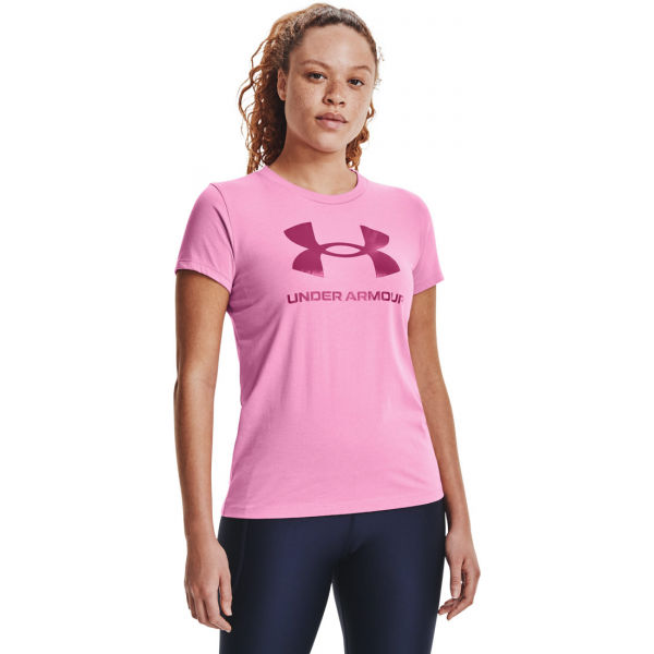 Under Armour LIVE SPORTSTYLE GRAPHIC SS Dámské triko