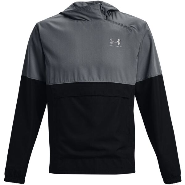 Under Armour WOVEN ASYM ZIP PULLOVER Pánská bunda