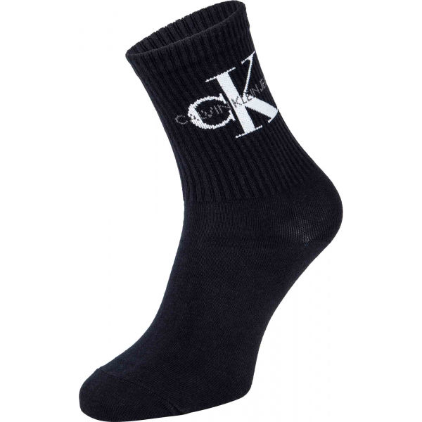 Calvin Klein WOMEN SHORT SOCK 1P JEANS LOGO BOWERY Dámské ponožky