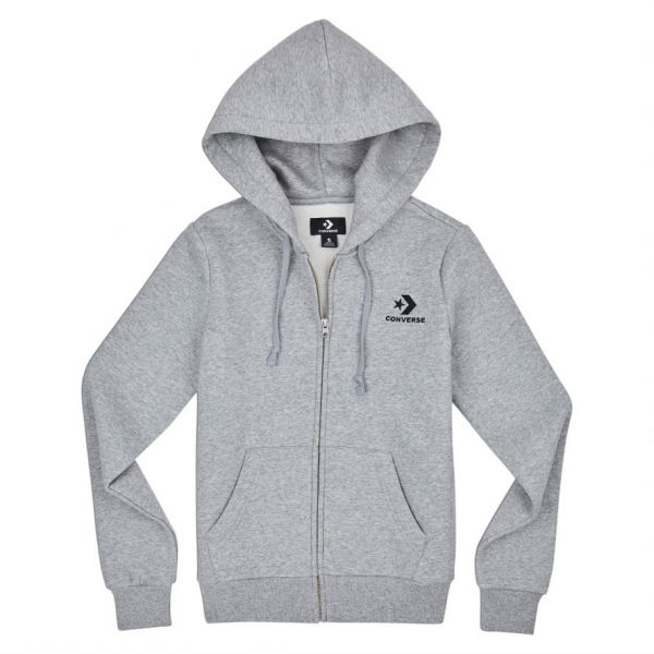 Converse STAR CHEVRON EMB FZ HOODIE Dámská mikina