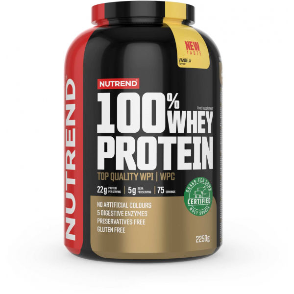 Nutrend 100% WHEY PROTEIN 2250 g VANILKA Protein